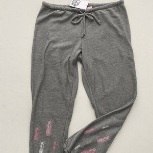 Chaser Pineapple Print Jogger Sweatpants